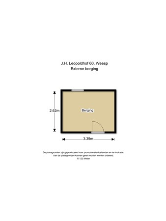 J.H.Leopoldhof 60, 1382 TK Weesp - 