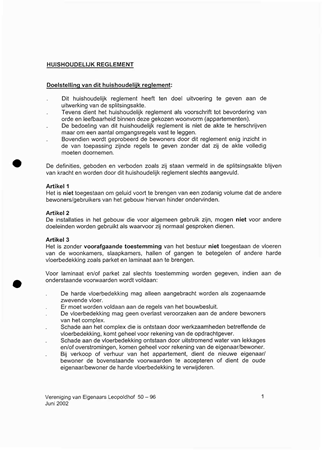 Brochure preview - VvE stukken