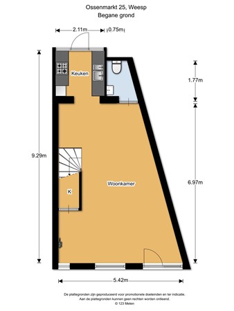 Ossenmarkt 25, 1381 LV Weesp - 