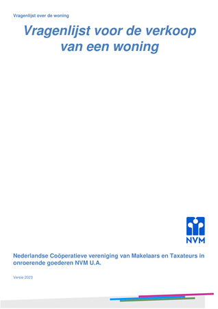 Brochure preview - Vragenlijst deel B