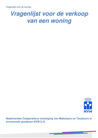 Brochure preview - Vragenlijst