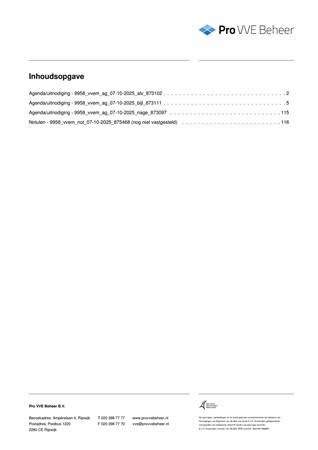 Brochure preview - VvE stukken