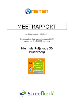 Brochure preview - Meetrapport Nienhuis Ruijskade 30 Muiderberg.pdf