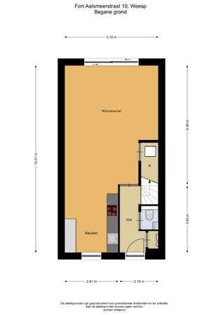 Fort Aalsmeerstraat 10, 1384 AS Weesp - 