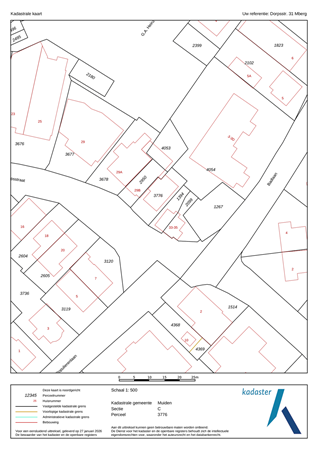 Brochure preview - Kadastrale kaart - Muiden C 3776.pdf