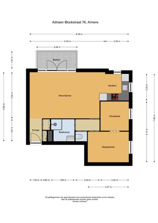 Adriaen Blockstraat 76, 1363 LT Almere - 