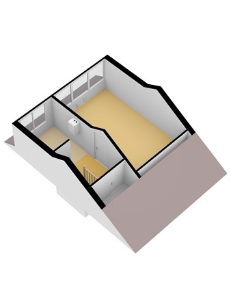 Floorplan - Pieter de Hooghlaan 16, 1399 GA Muiderberg