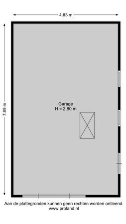 Plattegrond - A.C. Bakkerstraat 11, 9078 VZ Oudebildtzijl - Garage.jpg