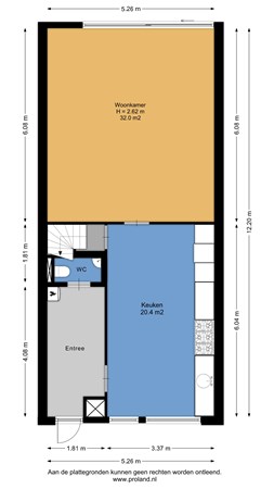 Plattegrond - Brandemeer 138, 8918 CW Leeuwarden - BG.jpg