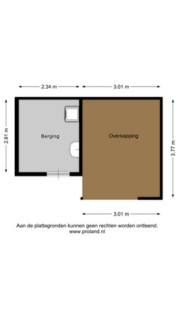 Plattegrond - Brandemeer 138, 8918 CW Leeuwarden - Berging.jpg