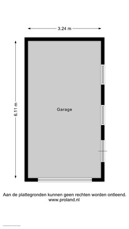 Plattegrond - Oudebildtdijk 1210, 9075 NR Westhoek - Garage.jpg