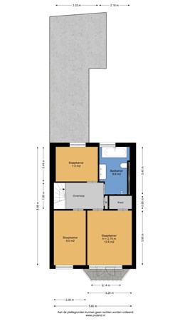 Plattegrond - Nieuwe Schrans 3, 8932 HA Leeuwarden - 1E.jpg