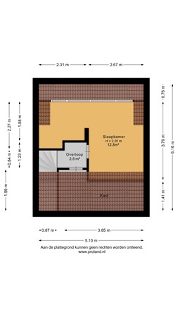Plattegrond - De Stringen 30, 9074 BD Hallum - 2E.jpg