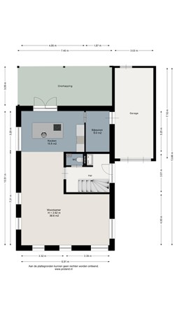 Plattegrond - De Nije Kamers 21, 9076 JD Sint Annaparochie - BG.jpg