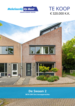 Brochure - De Swaan 2, 9076 DM SINT ANNAPAROCHIE (1) - De Swaan 2, 9076 DM Sint Annaparochie