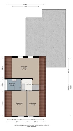 Floorplan - De Tolve 21, 9044 NP Bitgum