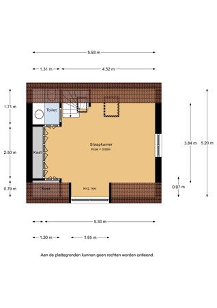 Kerkbuurt 5, 1156 BJ Marken - Kerkbuurt 5-2e Verdieping - 2D.jpg