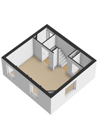 Kerkbuurt 5, 1156 BJ Marken - Kerkbuurt 5-1e Verdieping - 3D.jpg