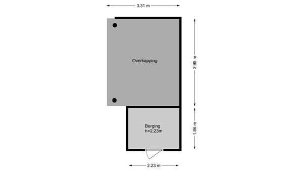 Spaaklaan 27, 3446 HC Woerden - Berging Spaaklaan 27 (2D).jpg