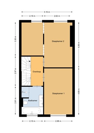 Middenwillenseweg 115, 2805 KP Gouda - 1e Middenwillenseweg 115 (2D).jpg