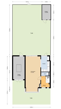 Johannes Bosboomstraat 25, 3443 HC Woerden - Situatie Johannes Bosboomstraat 25 (2D).jpg