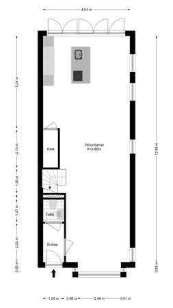 Oosterlaan 43, 3971 AH Driebergen-Rijsenburg - begane-grond.jpg