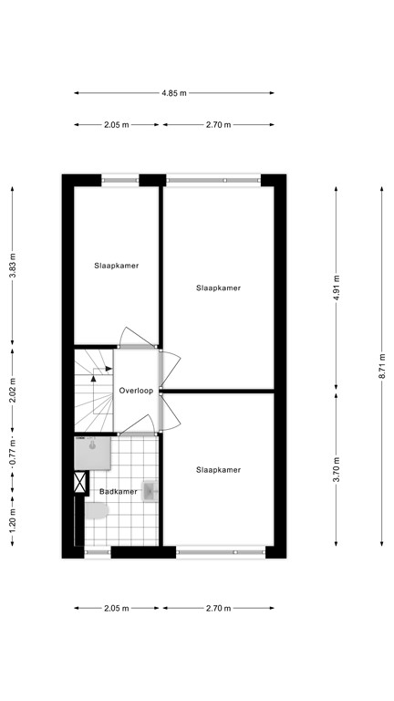 mediumsize floorplan