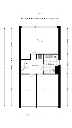 Grote Beer 9, 7904 LW Hoogeveen - 1e-verdieping.jpg