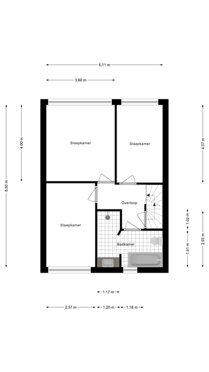 mediumsize floorplan