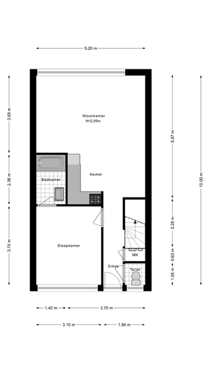 mediumsize floorplan