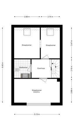 Jan Palachstraat 37, 1447 XM Purmerend - 1e-verdieping.jpg