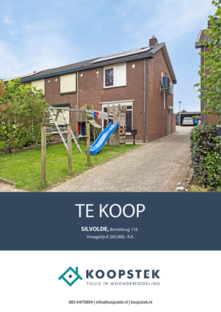 Brochure preview - Bontebrug 118, 7064 LN SILVOLDE (1)