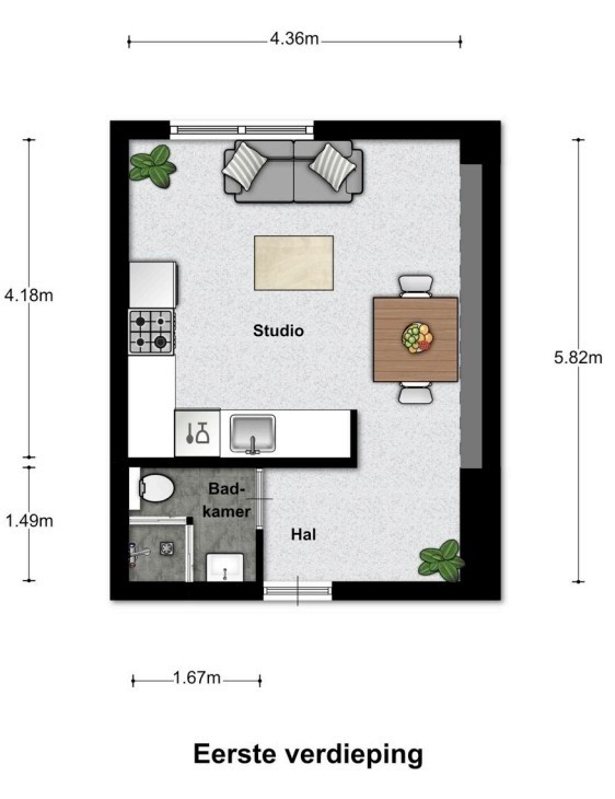 mediumsize floorplan
