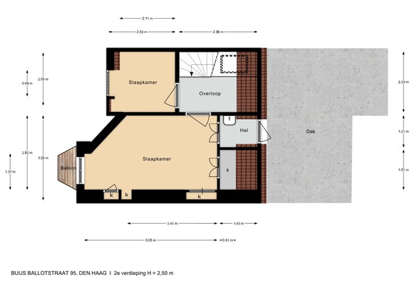 Buijs Ballotstraat 95, 2563 ZK Den Haag - 2e verdieping.jpg