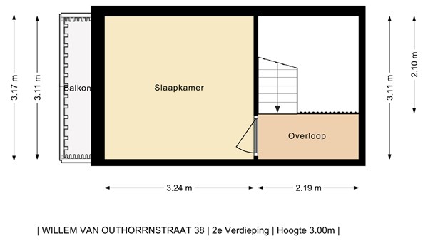 Willem van Outhoornstraat 38, 2593 ZX Den Haag - Willem Outhoornstraat 38 2evd.jpg