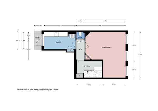 Melodiestraat 29, 2553 VH Den Haag - 1e Verdieping.jpg