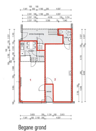 Kerkplein 13, 7051 CZ Varsseveld - Tekening unit 1 en 2 .jpg