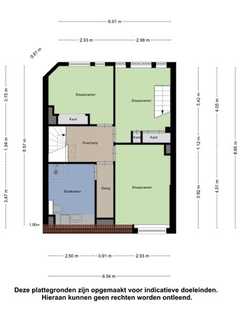 Floorplan - Eyssoniusstraat 31A, 9714 BR Groningen