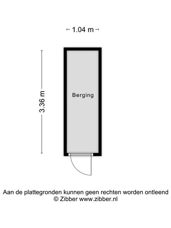 Floorplan - Floresplein 50, 9715 HL Groningen