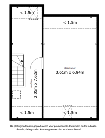 Floorplan - Horst 23 11, 8225 MD Lelystad