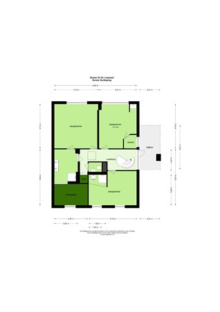 Floorplan - Boeier 03 4, 8242 CH Lelystad