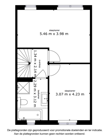 Floorplan - Pauwenburg 98, 8226 TA Lelystad