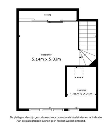 Floorplan - Smederij 40, 8253 LR Dronten