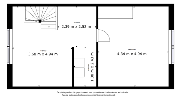 Floorplan - Archipel 34 25, 8224 HG Lelystad