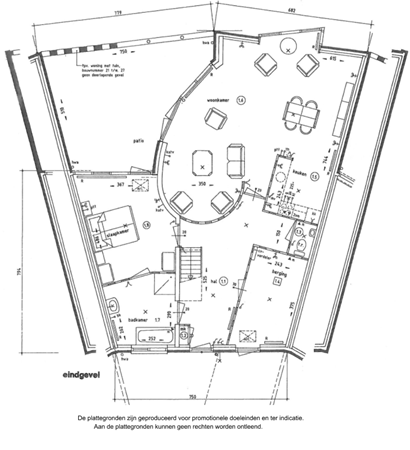 Floorplan - Hoornse Hop 4, 8244 EK Lelystad