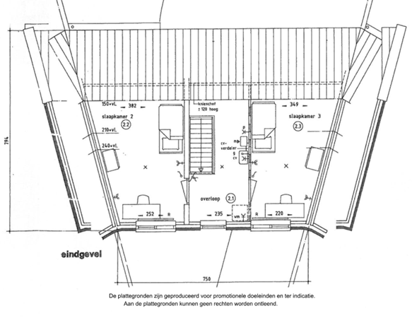 Floorplan - Hoornse Hop 4, 8244 EK Lelystad