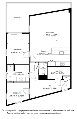 Floorplan - Langstraat 31, 8245 GN Lelystad