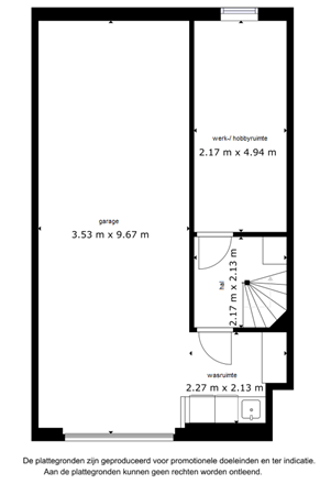 Floorplan - Regenboogweg 33, 1339 AL Almere