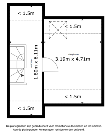 Floorplan - Ringdijk 273, 8244 BK Lelystad