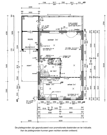 Floorplan - Landfort 94, 8219 AM Lelystad